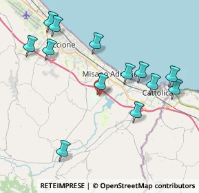 Mappa Viale Daijiro Kato, 47843 Santa Monica-Cella RN, Italia (4.47846)