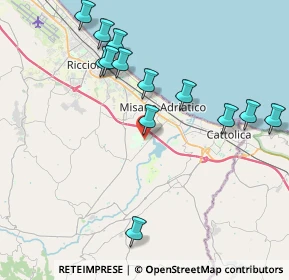 Mappa Viale Daijiro Kato, 47843 Santa Monica-Cella RN, Italia (4.36385)