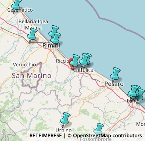 Mappa Viale Daijiro Kato, 47843 Santa Monica-Cella RN, Italia (20.79143)