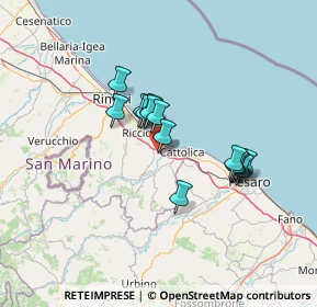 Mappa Viale Daijiro Kato, 47843 Santa Monica-Cella RN, Italia (10.792)