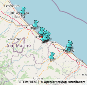 Mappa Viale Daijiro Kato, 47843 Santa Monica-Cella RN, Italia (9.49)