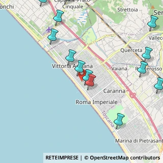 Mappa Via Balilla, 55042 Forte dei Marmi LU, Italia (2.74231)