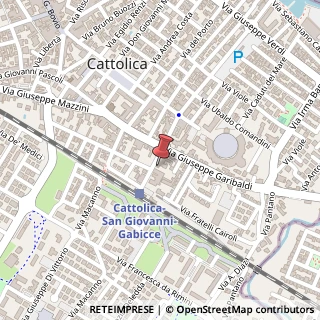 Mappa Via Nazario Sauro, 34, 47841 Cattolica, Rimini (Emilia Romagna)