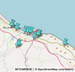 Mappa Gabicce Mare, 61011 Gabicce Mare PU, Italia (3.41083)