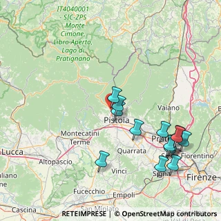 Mappa Via di Gello, 51100 Pistoia PT, Italia (18.32214)