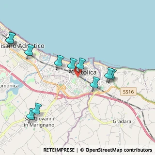 Mappa Via Caravaggio, 47841 Cattolica RN, Italia (2.31636)