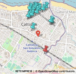 Mappa Via Marsala, 47841 Cattolica RN, Italia (0.586)