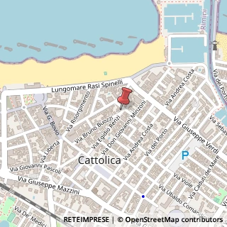 Mappa Via Bruno Buozzi, 61, 47841 Cattolica, Rimini (Emilia Romagna)