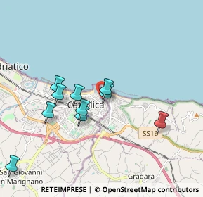 Mappa Via Giovanni da Verrazzano, 47841 Cattolica RN, Italia (2.06091)