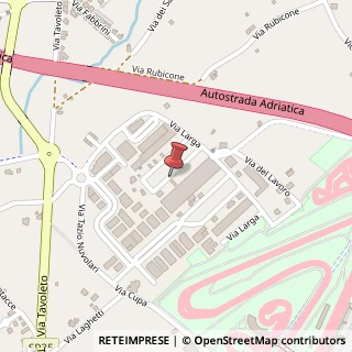 Mappa Via Larga, 40, 47843 Misano Adriatico, Rimini (Emilia Romagna)