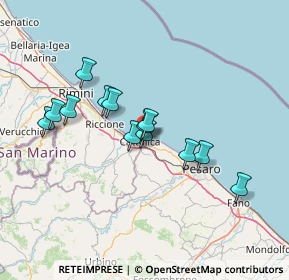 Mappa Via Circonvallazione, 61011 Gabicce Mare PU, Italia (11.99846)