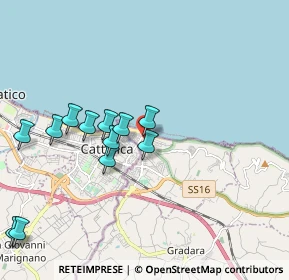 Mappa Via Circonvallazione, 61011 Gabicce Mare PU, Italia (2.04)