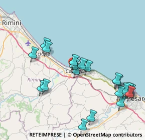 Mappa Via Amalfi, 47841 Cattolica RN, Italia (8.787)