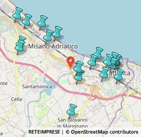 Mappa SS 16 Adriatica, 47843 Misano Adriatico RN, Italia (2.26105)