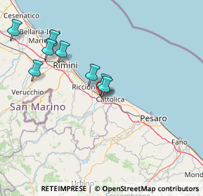 Mappa SS 16 Adriatica, 47843 Misano Adriatico RN, Italia (36.058)