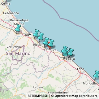 Mappa Via Curiel, 47841 Cattolica RN, Italia (16.05917)