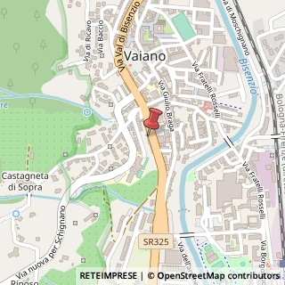 Mappa Via Val di Bisenzio, 219, 59021 Vaiano, Prato (Toscana)