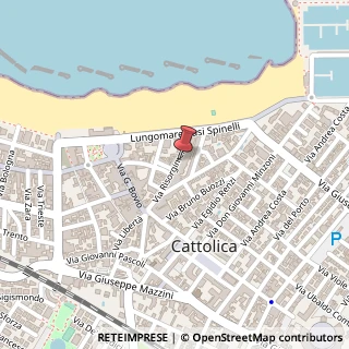 Mappa Via Risorgimento, 64, 47841 Cattolica, Rimini (Emilia Romagna)