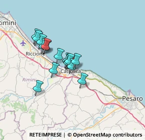 Mappa Via Torquato Tasso, 47841 Cattolica RN, Italia (5.055)