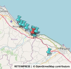 Mappa Via Torquato Tasso, 47841 Cattolica RN, Italia (4.76833)