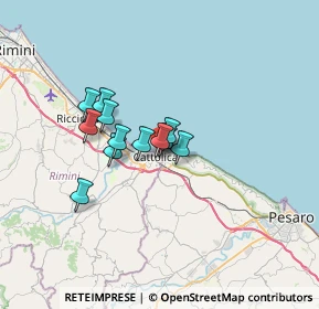 Mappa Via Torquato Tasso, 47841 Cattolica RN, Italia (4.55667)