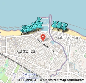 Mappa Via Torquato Tasso, 47841 Cattolica RN, Italia (0.407)