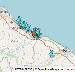 Mappa Darsena, 47841 Cattolica RN, Italia (4.89333)