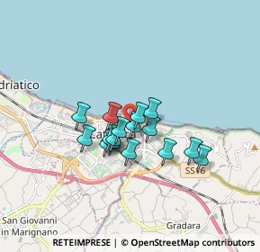 Mappa Darsena, 47841 Cattolica RN, Italia (1.1675)