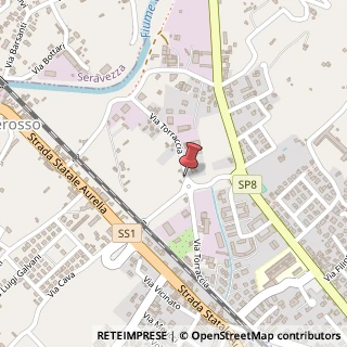Mappa Via Torraccia,  17, 55045 Pietrasanta, Lucca (Toscana)