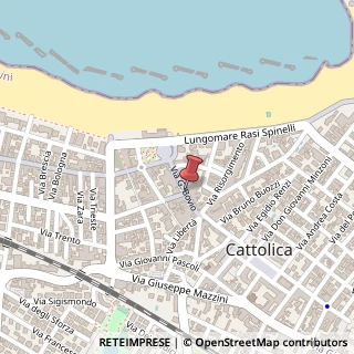 Mappa Via bovio g. 40, 47841 Cattolica, Rimini (Emilia Romagna)