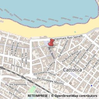 Mappa Via Bovio G., 61, 47841 Cattolica, Rimini (Emilia Romagna)