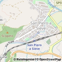 地图 Scarperia e San Piero