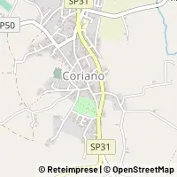 Mapa Coriano