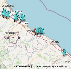 Mappa Via Michelangelo Buonarroti, 47843 Misano Adriatico RN, Italia (20.57077)