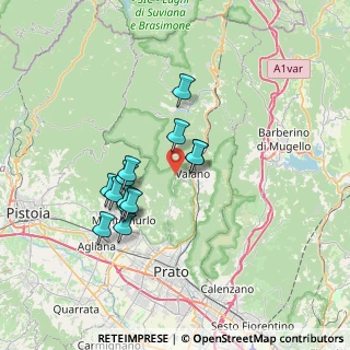 Mappa Via Cantagallo, 59021 Schignano PO, Italia (6.09846)