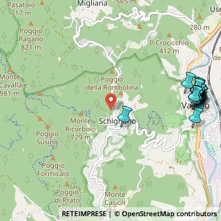 Mappa Via Cantagallo, 59021 Schignano PO, Italia (1.5985)
