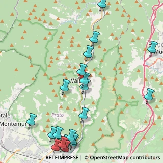Mappa Via Fratelli Rosselli, 59021 Vaiano PO, Italia (5.773)
