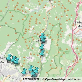 Mappa Via Fratelli Rosselli, 59021 Vaiano PO, Italia (6.076)