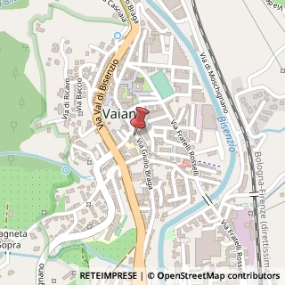 Mappa Via G.Braga, 131, 59021 Vaiano, Prato (Toscana)