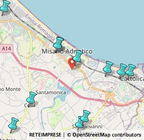 Mappa Viale U. Boccioni, 47843 Belvedere RN, Italia (2.72455)