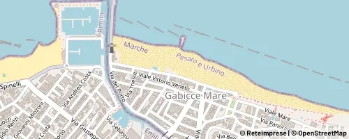 Mappa Gabicce Mare
