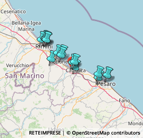 Mappa Corso Italia, 47841 Cattolica RN, Italia (10.7975)