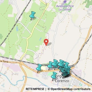 Mappa Via Enrico Fermi, 50032 Borgo San Lorenzo FI, Italia (1.5285)