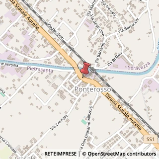 Mappa Via Aurelia Nord, 46, 55045 Massa, Massa-Carrara (Toscana)