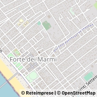 Mapa Forte dei Marmi