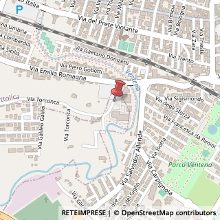 Mappa Via Torconca, 11, 47842 San Giovanni in Marignano RN, Italia, 47842 San Giovanni in Marignano, Rimini (Emilia Romagna)