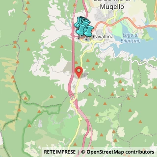 Mappa Via della Mulinaccia, 50031 Barberino di Mugello FI, Italia (2.43273)