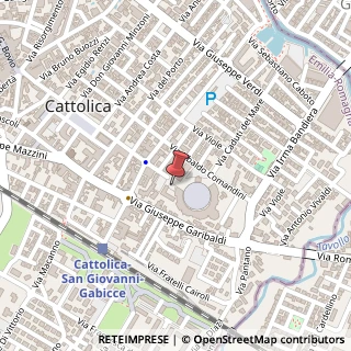 Mappa Piazza della Repubblica, 4, 47841 Cattolica, Rimini (Emilia Romagna)