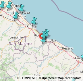 Mappa Via Costa, 47843 Misano Adriatico RN, Italia (23.89364)