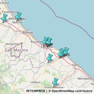 Mappa Via Comandini, 47841 Cattolica RN, Italia (17.98636)